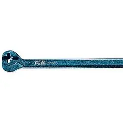 Thomas & Betts TY523M-PDT Cable Tie 18lb 4 Bright Blue Buoyant Polypropylene Compound