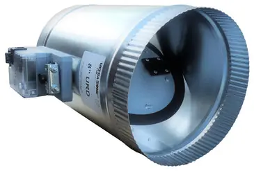 EWC URD 12 URD Series Round Motorized Damper, With MA-ND5 Actuator, 12