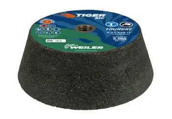 Weiler 68069 Tiger SiC Grinding/Cup Wheel 6 in Diameter Type 11