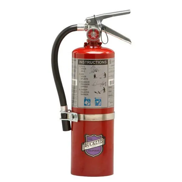 Buckeye 25914 Portable Fire Extinguisher 5 lb Purple K
