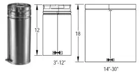 DuraVent 16GV18A 16 Double Wall B Vent