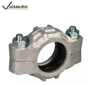 Victaulic L060077GT0 FireLock Style 77 6 in. Hot Dipped Galvanized Grooved Coupling