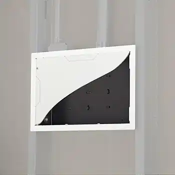 Legrand WMPAC525FCW Wiremold In-Wall Storage Box Power 1 Gang