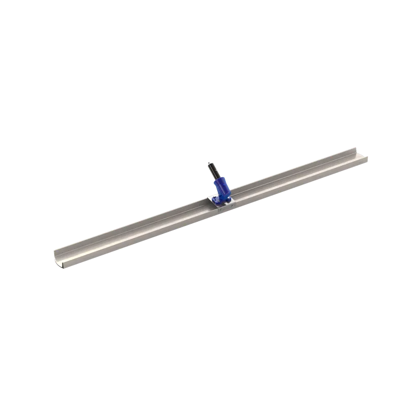 Bon 82-317 Round End Magnesium Channel Float - 96 x 6 with Wormgear Bracket