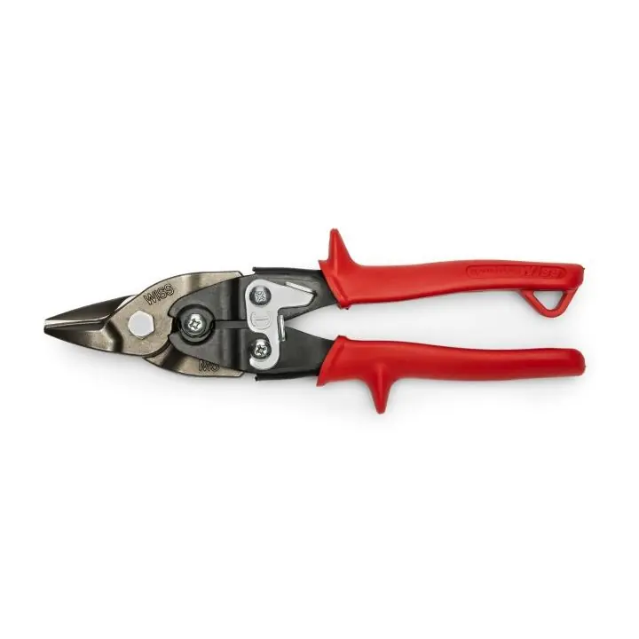 CRESCENT/WISS M5R Metalmaster Bulldog Snip 9-1/4 in Right Left Straight Cuts