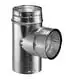 DuraVent 6GVTR3 6 Double Wall B Vent Aluminum 6 in Dia x 8.7 in L
