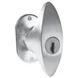 NATIONAL CABINET LOCK C8154-KD-26D Cabinet Door Lock, Pin Tumbler Knob, 90 Degree Turn to Open