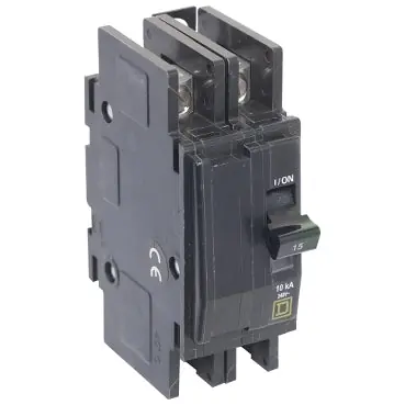 Square D QOU235B Mini Circuit Breaker 35A 2 Pole 120/240VAC 10kA bulk pack