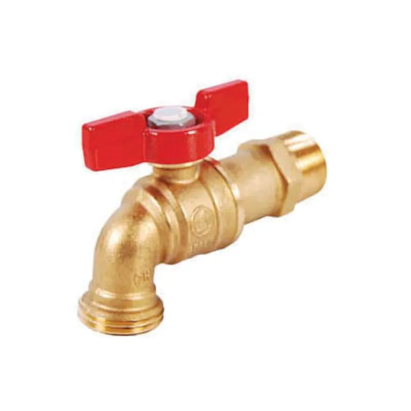 Legend Valve 107-167NL 1/2 T-537 No Lead Brass Ball Valve Brass Hose Bibb - 107-167NL