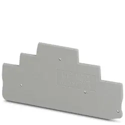 Phoenix Contact 3211647 Terminal Block End Cover Grey 102.2 L x 2.2 W x 50.2 H mm
