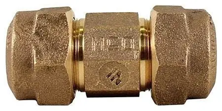A Y McDonald 5182-147 1 1/4 CTS X CTS Coupling -NL