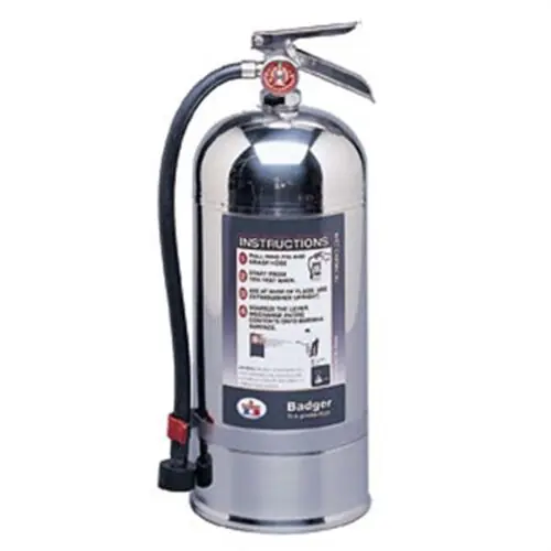 Badger 25064 Extra 6 L Wet Chemical Fire Extinguisher w/ Wall Hook