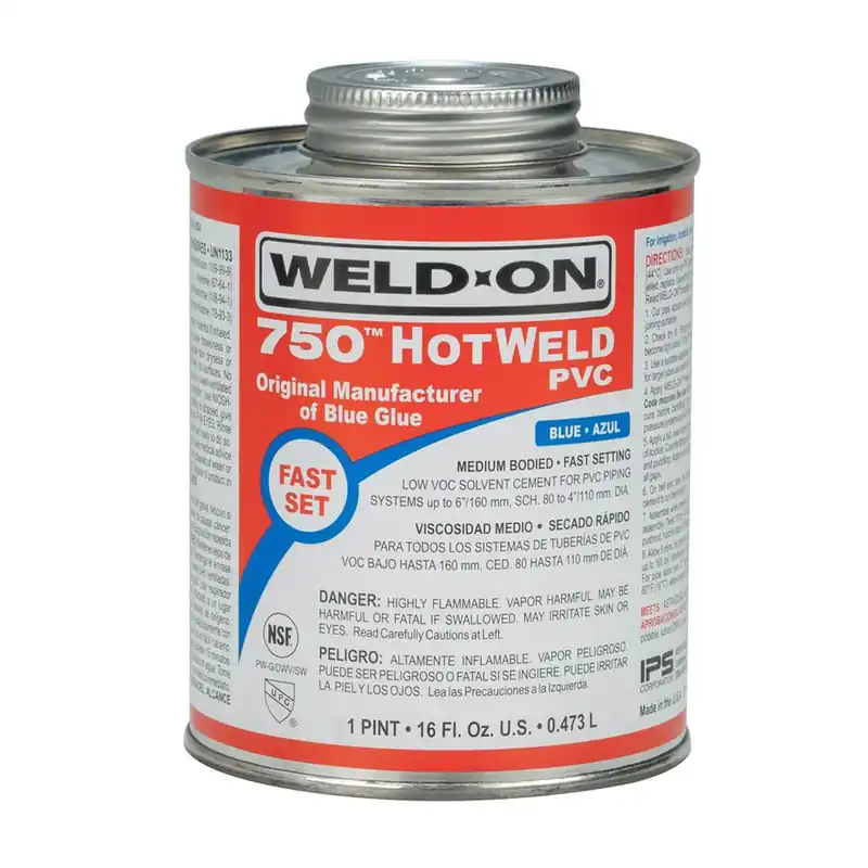 IPS CORPORATION IPS-13753 1/2 PT 750 HOT WELD BLUE PVC