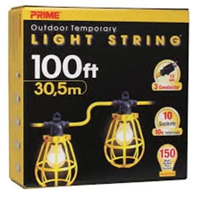 Prime LSUGM835 Light String 125 V 100' Replacement MPN LSUGM835