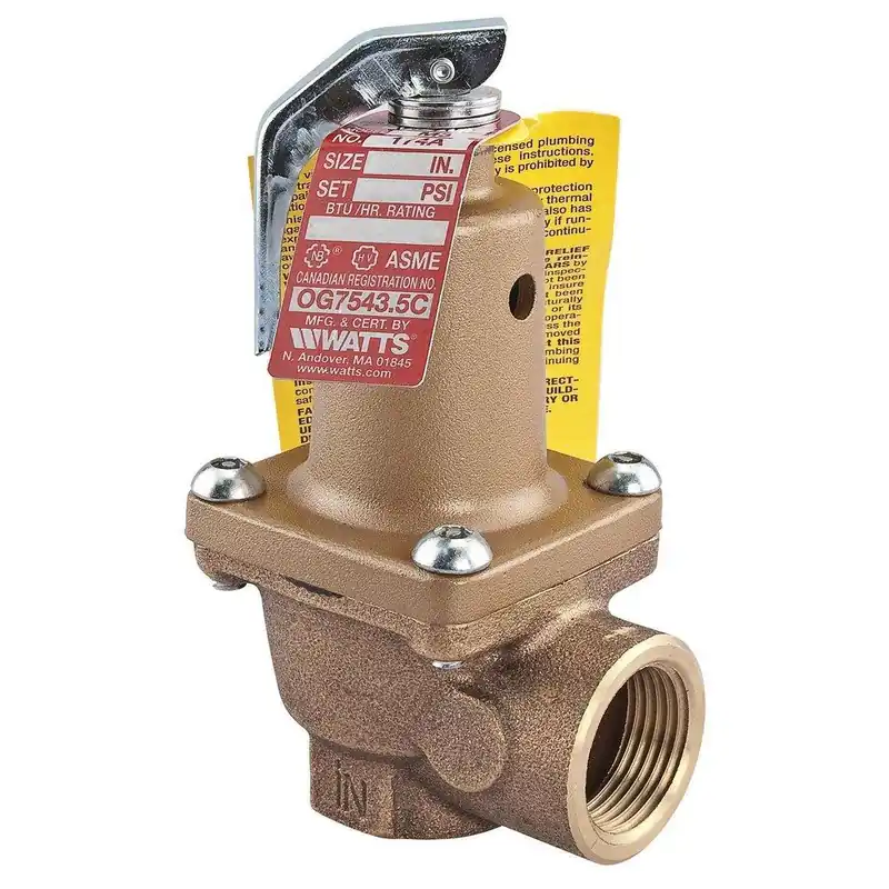 Watts 0275178 1 174A-085 Pressure Relief Valve FNPT End Style 85 psi