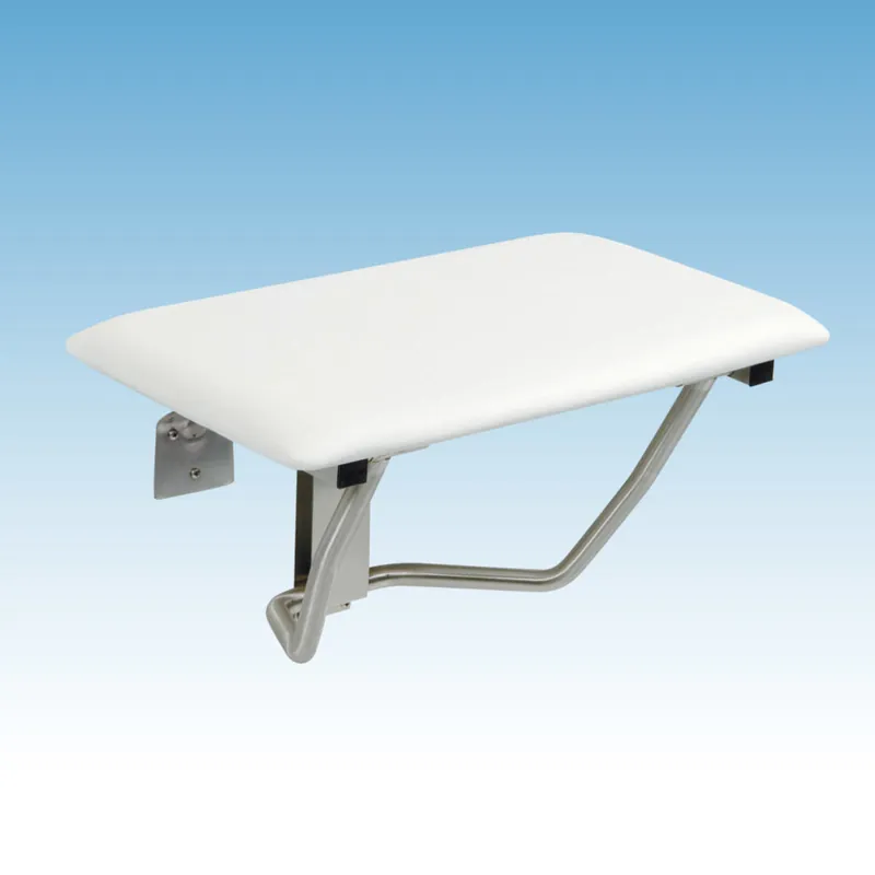 Mustee 390.413 Caregiver Fold-Down Shower Seat 400 lb Capacity 23 x 14-1/2