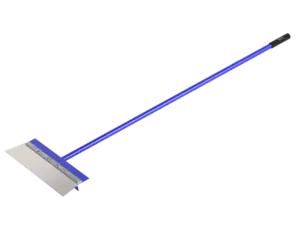 Bon Pro Plus 15-271 Floor Scraper - 22 Steel Angle Cut Blade - 5' Steel Handle