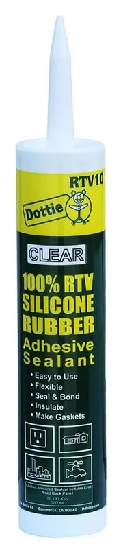 L H Dottie Company RTV10 10.3OZ SILICONE (CARTRIDGE) - CLR