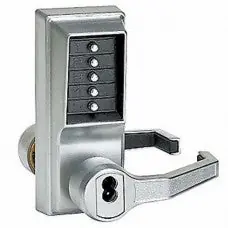 KABA LR1021B-26D-41 Door Cylindrical Mechanical Lock Satin Chrome Best 6 or 7 Pin