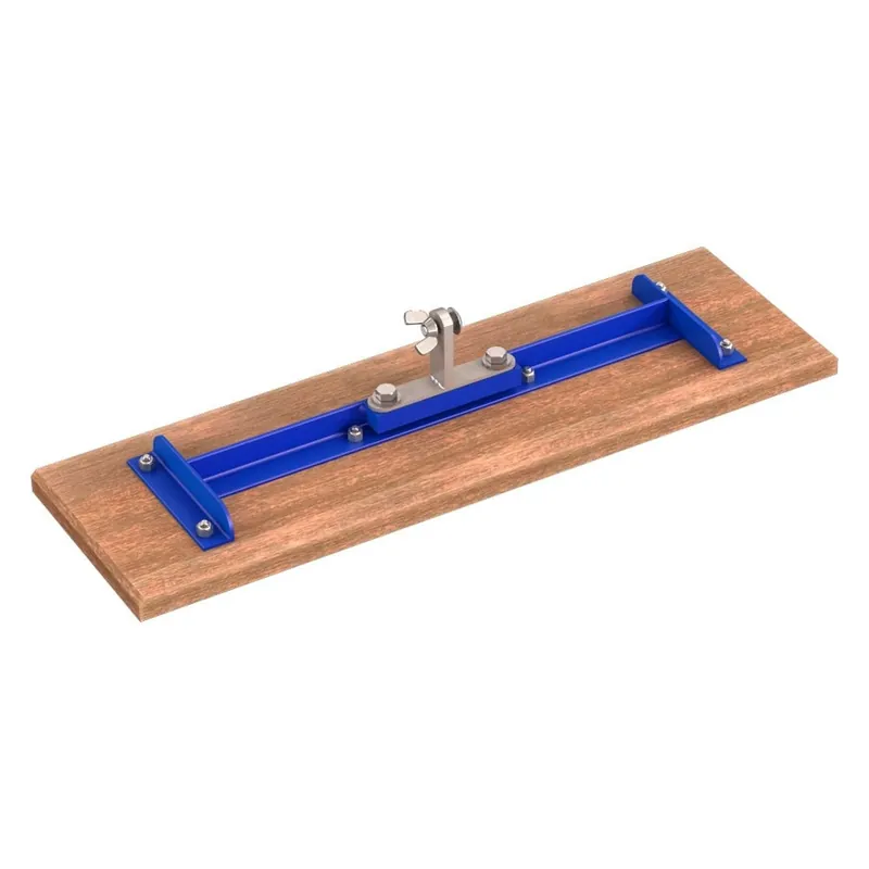 Bon 82-136 Wood Bull Float - Square End 24 x 7 1/4 With Clevis Bracket