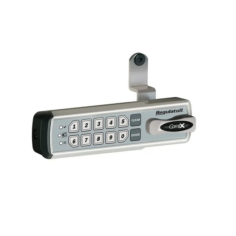 FORT LOCK REG-M-L-3 Cabinet Manual Locking Regulator Standard Length Knob 1-3/16 Cylinder Length