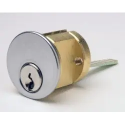 KABA ILCO CORP 7075SC10-03-KD Rim Cylinder Lock 5-Pin Schlage C Keyway Keyed Different 2-3/8 Long Standard Tailpiece