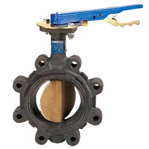 NIBCO NLG150L LD-2100 Series 8 in Ductile Iron Locking Lever Handle Butterfly Valve