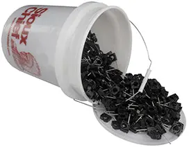 SIOUX CHIEF 551-2BKT BUCKET 1/2 SIOUX STRAP W/NAIL 1200
