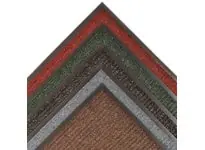 NoTrax 109S0046CH Brush Step Low-Profile Scraper Entrance Mat 5/16 in x 4 ft W x 6 ft L