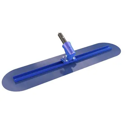 Bon 22-525 Big Blue Bull Trowel - Blue Steel 36 x 12 - Wormgear Bracket