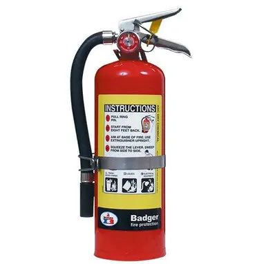 Badger 23463 Extra 5 lb ABC Fire Extinguisher with Vehicle Bracket