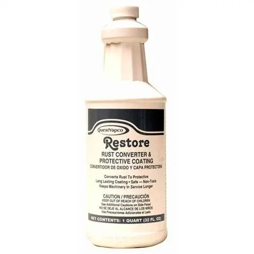 QuestSpecialty 641016 Restore Rust Converter 1 qt 12/Case