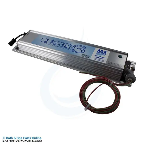 A & A Manufacturing 381100 Ozonator QuikPure3 115v/230v 25K Gallons