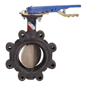 NIBCO NLG150J LD-2100-3 Lug Style Butterfly Valve 5 in Nominal 125/150 lb