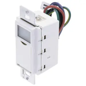 NSI SS703Z Astronomic Sunset In-Wall Timer Switch 120 - 277-Volt AC 7 Days Tork®