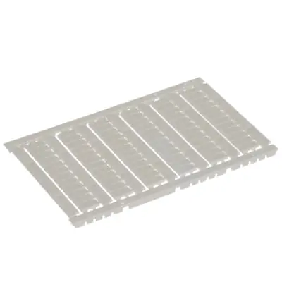 Phoenix Contact 0828734 UniCard Terminal Block Marker Polyamide Unlabeled White 4.6 mm W 4.6 x 10.5 mm Lettering Field Size