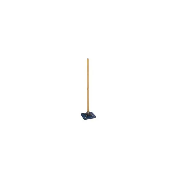 Bon 32-243 Tamper - Urethane 11 x 11 With 48 Wood Handle