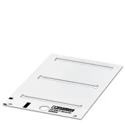 Phoenix Contact 0828806 Plastic Label Polyamide White
