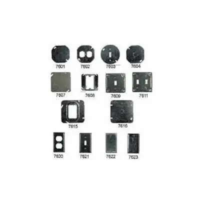 Bramec 7611 Two Toggle Switch (4 Sq Bx)