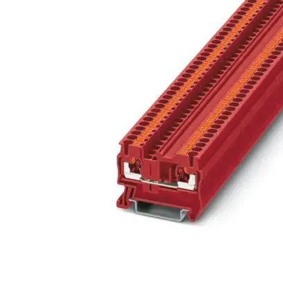 Phoenix Contact 3209512 Feed-Through Terminal Block Push-In Connection 800V 24A 26-12 AWG 5.2mm W Red