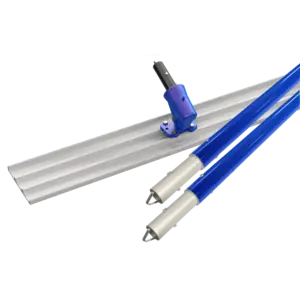 Bon 82-365 48 Square End Bull Float With Wormgear Bracket & 2 Handles