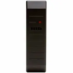 HID GLOBAL 5365E1T00 Finished Wall Reader, MINIPROX WIEGAND, DESIGNER BLACK, TERMINAL, LEAD FREE