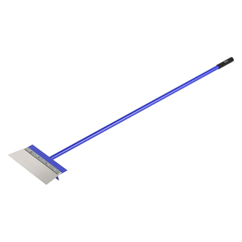 Bon Pro Plus 15-159 Floor Scraper - 18 Steel Angle Cut Blade - 5' Steel Handle