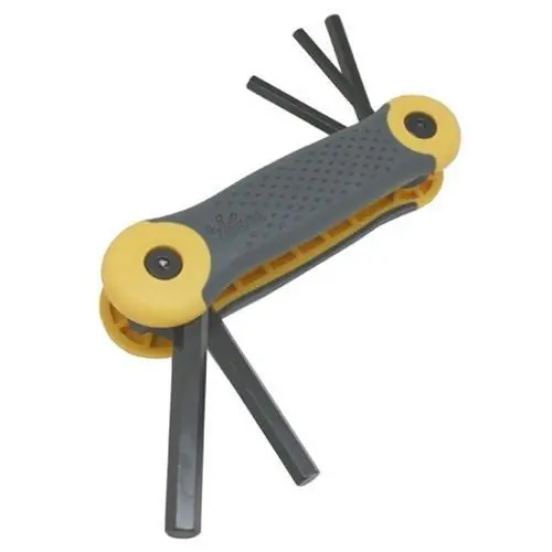 Ideal Industries 35-147 5Pc Hex Key Set 3/16 - 3/8 in