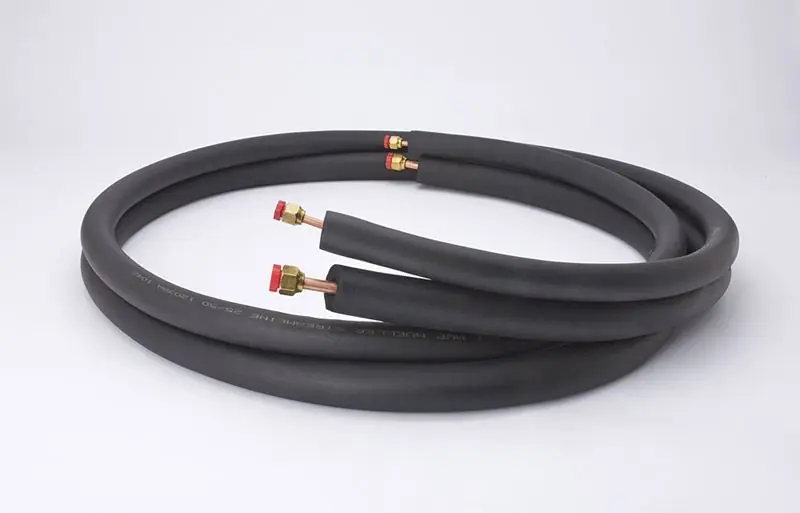 Mueller 61020350B3B6 Mini-Split Line Set 3/8 Liquid Line 5/8 Suction Line 1/2 Insulation 35' Flared