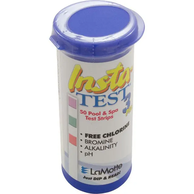 LaMotte 2976-100 Test Strips Insta-Test 3-Way Strips 50ct