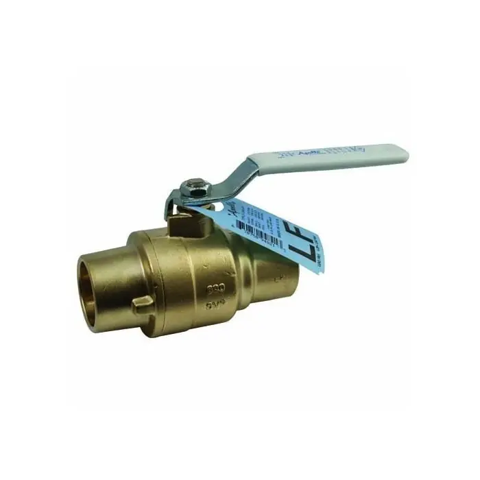 Apollo 77FLF20001 77FLF-100 Series Forged Brass Full Port Ball Valve Lead Free CxC Solder End 3