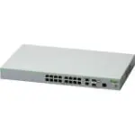 Allied telesis AT-FS980M/18PS-10 16-port 10/100TX Poe+ switch with 2gig/sfp combo uplinks