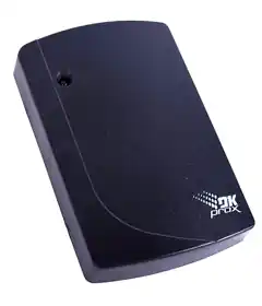 DOOR KING 1815-301 Proximity Card Reader, Single Gang, 12 Volt DC, 200 mA, 4 Inch Read Range, 125 kHz