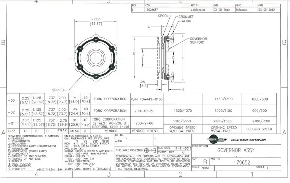CENTURY 17965202 ROTATING MECHANISM TW * CLEARANCE *